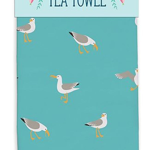 Seagulls Tea Towel