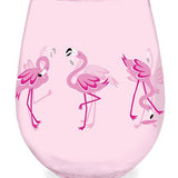 Flamingo Wine Tumbler