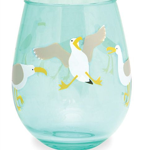 Seagulls Wine Tumbler