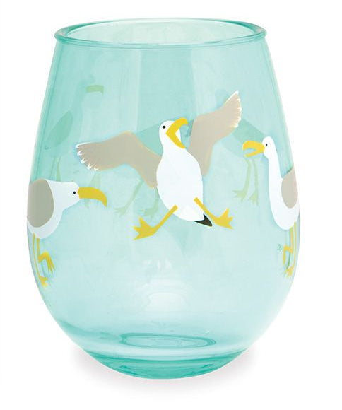 Seagulls Wine Tumbler