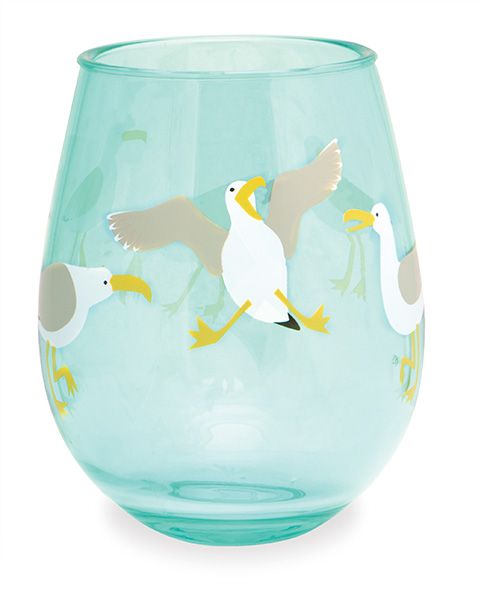 Seagulls Wine Tumbler