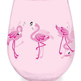 Flamingo Wine Tumbler