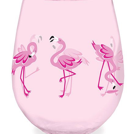 Flamingo Wine Tumbler