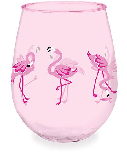 Flamingo Wine Tumbler