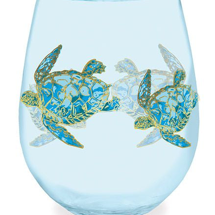 Playa Sea Turtle Wine Tumbler