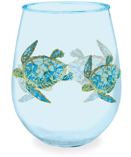 Playa Sea Turtle Wine Tumbler