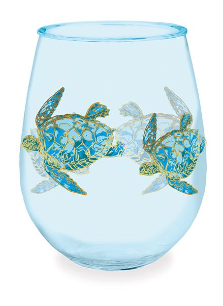 Playa Sea Turtle Wine Tumbler
