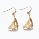 Graceful Gold Sail Boats