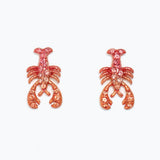 Glistening Red Lobsters with Crystals