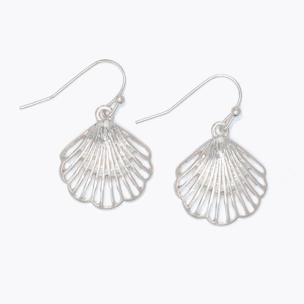 Breezy and Delicate Silver Shells