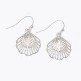 Breezy and Delicate Silver Shells