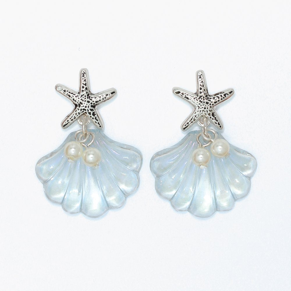 Starfish with Dreamy Blue Shells