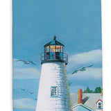Lighthouse Harbor Tea Towel