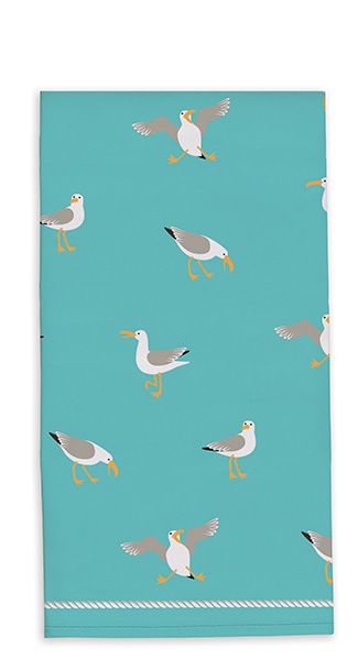 Seagulls Tea Towel