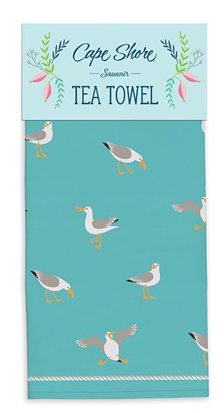 Seagulls Tea Towel