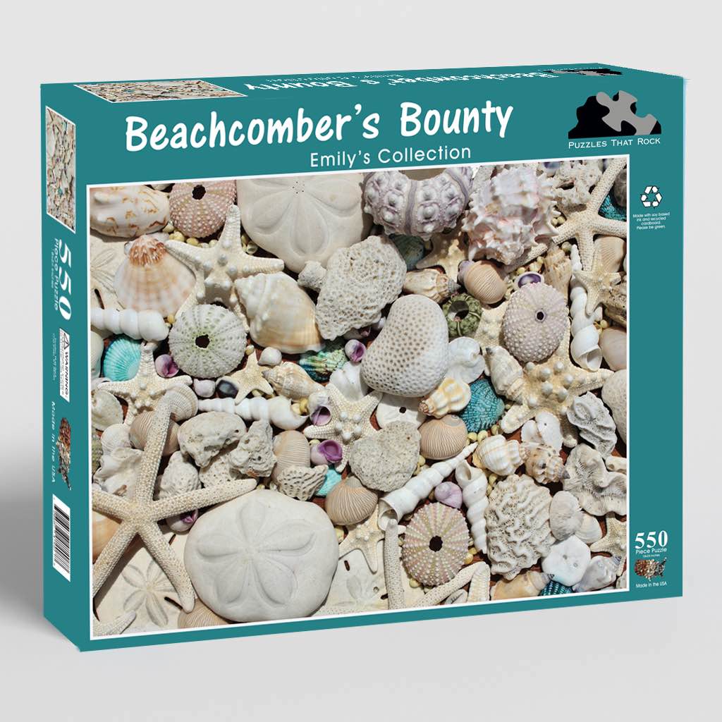 Beachcomber’s Bounty 550-Piece Jigsaw Puzzle
