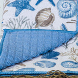 Blue Escape Shells Drying Mat