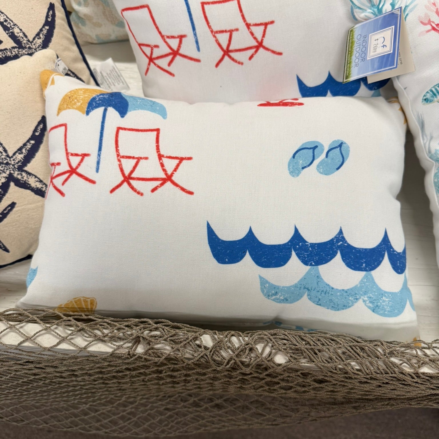 Beach Day Bliss Pillow