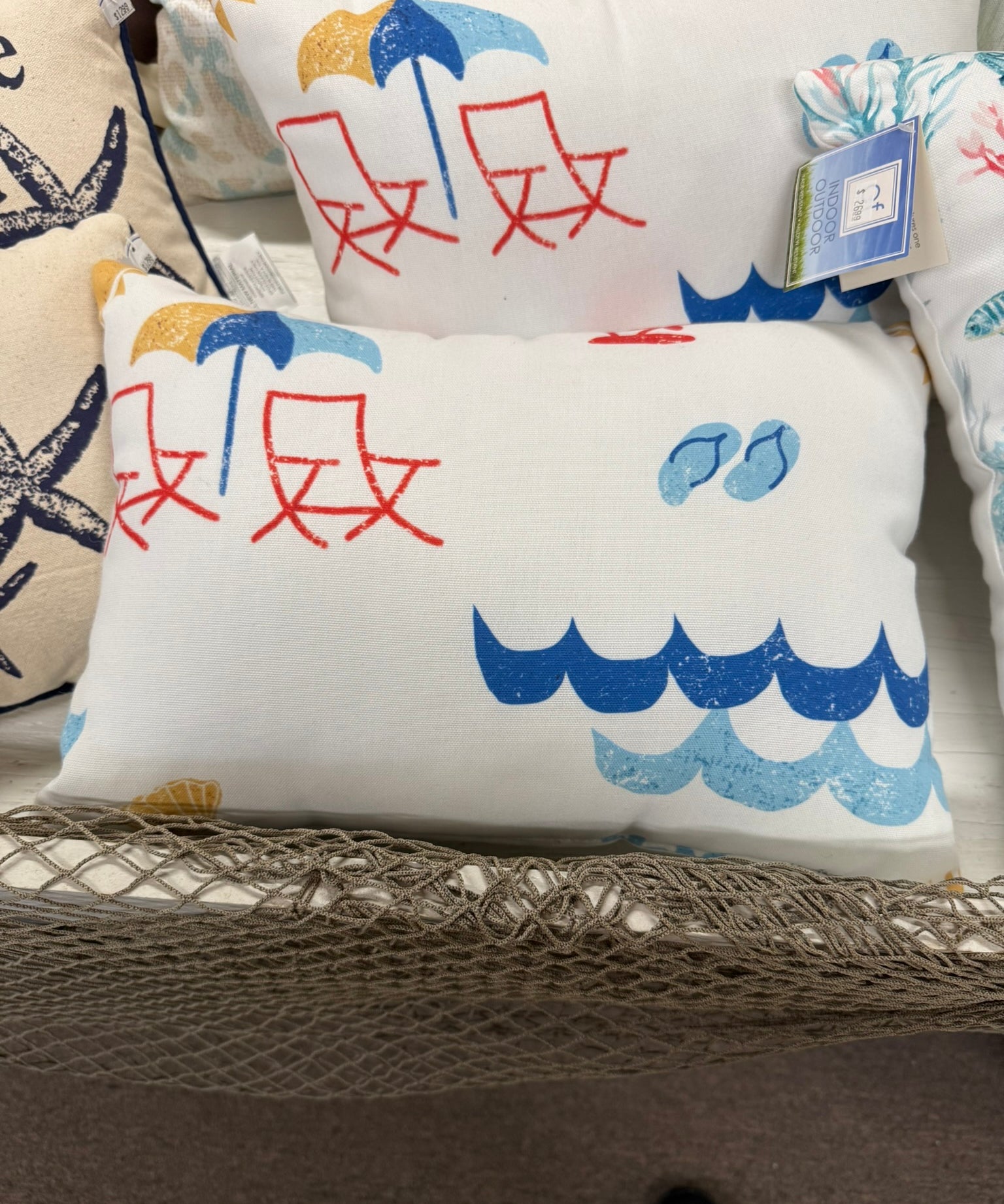 Beach Day Bliss Pillow