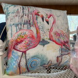 Flamingo Fiesta Pillow