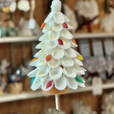 Christmas Tree Shell Ornament
