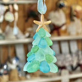 Seaglass Christmas Tree Ornament