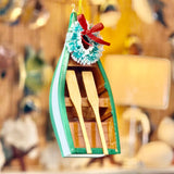 Rowboat Christmas Ornament