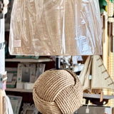 Monkey Fist Rope Lamp