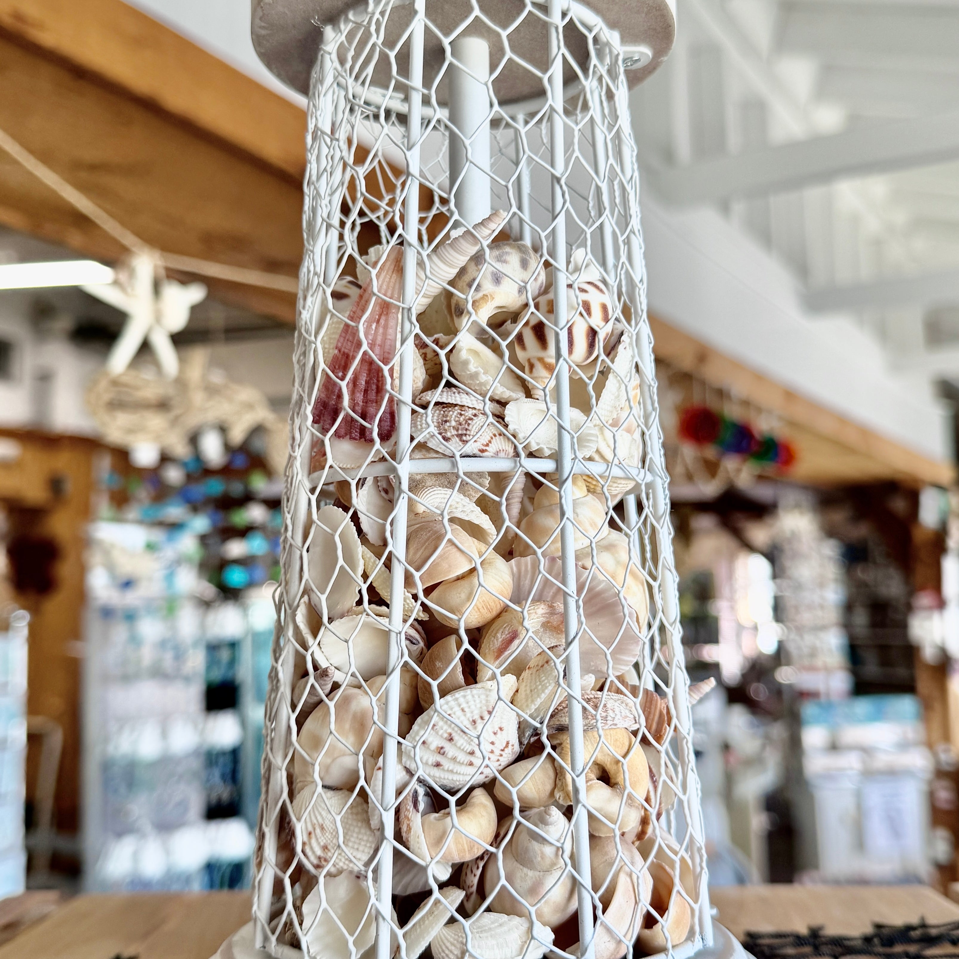 Shell Lighthouse Lamp
