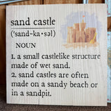 Sand Castle Sign