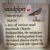 Sandpiper Sign