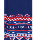 USA 250 Bunting Dual Purpose Terry Towel