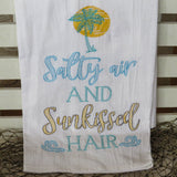 Salty Air Flour Sack Kitchen Towel