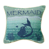 Advice From A Mermaid Pillow