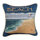 Advice From The Beach Pillow