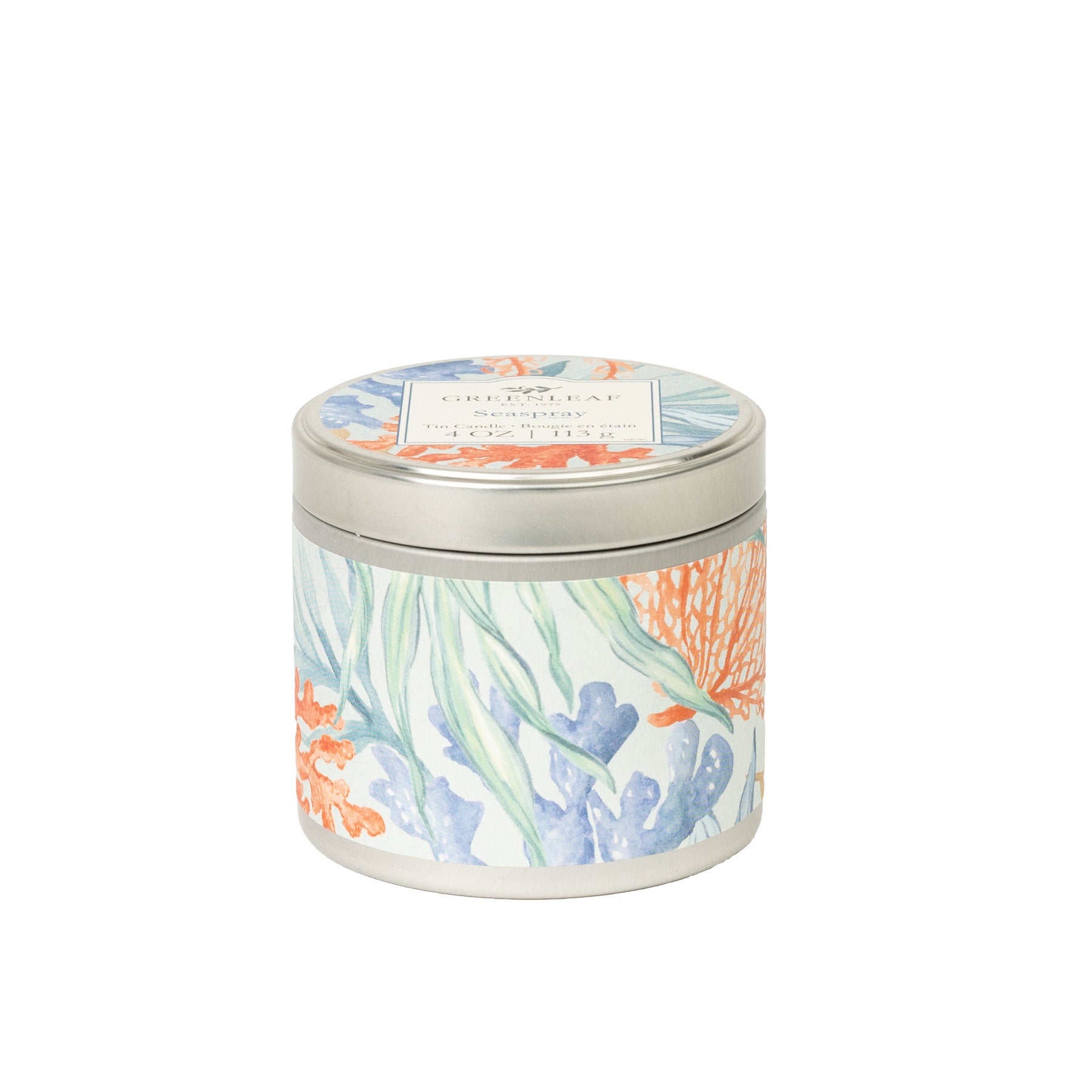 Seaspray Tin Candle